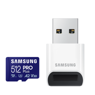 samsung/三星 microSD存储卡 PRO Plus（USB适配器版）（2023）