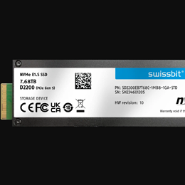Swissbit企业级E1.S PCIe SSD.S