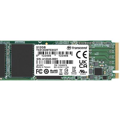 Transcend/创见 PCIe M.2 SSDs MTE652T & MTE652T-I