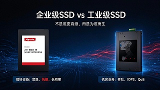 企业级SSD VS 工业级SSD：不是“谁更强”，而是“谁更懂你的场景”