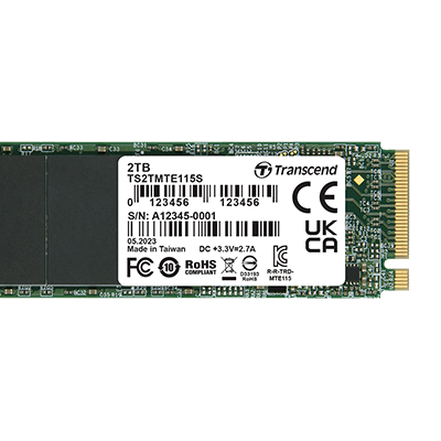 PCIe M.2固态硬盘 PCIe SSD 115S