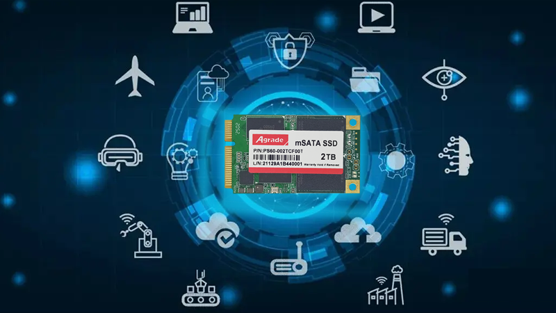 Agrade睿达工业级mSATA SSD为智能生活助力