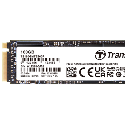 transcend/创见PCIe M.2 SSDs MTE560P
