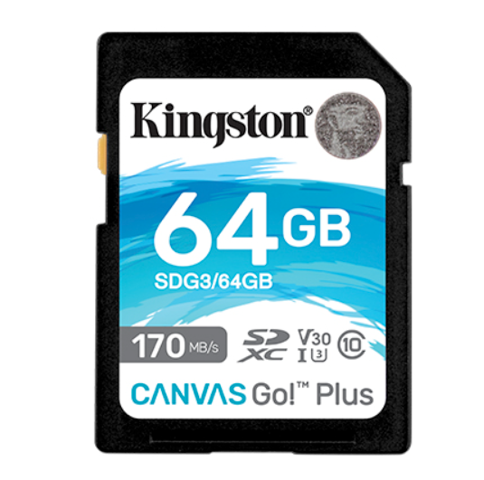 kingston/金士顿 Canvas Go!Plus SD 闪存卡