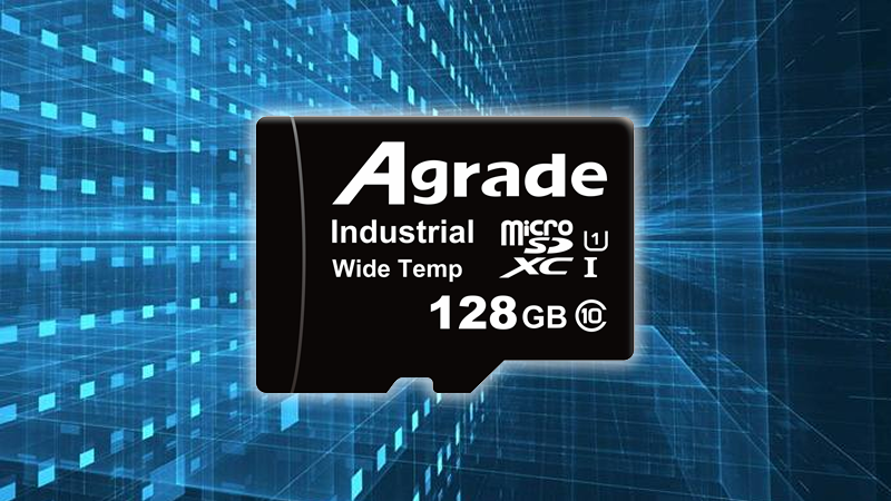 Agrade睿达可搭载aSLC技术的工业级SD3.0存储卡 ，效能与寿命兼顾