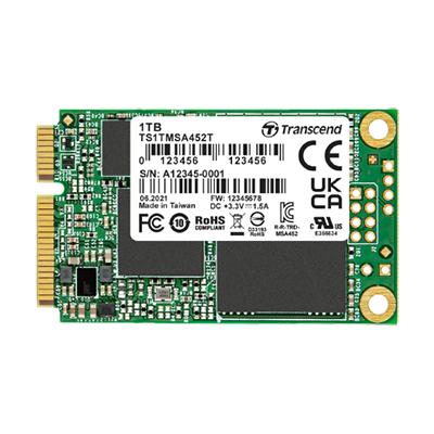 transcend/创见mSATA MSA452T & MSA452T-I
