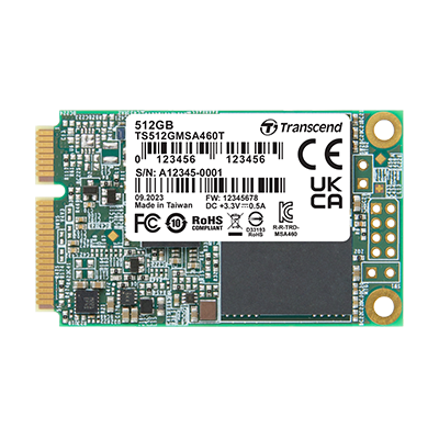 transcend/创见mSATA MSA460T & MSA460T-I