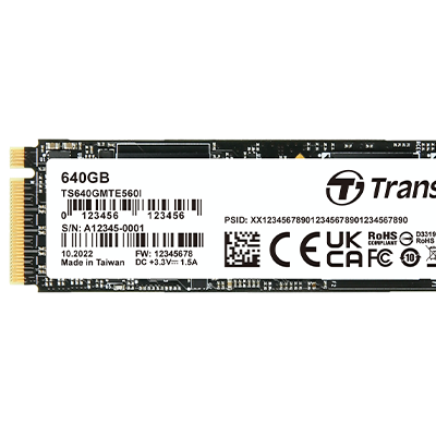 Transcend/创见 PCIe M.2 SSDs MTE560I