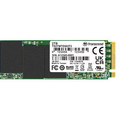 Transcend/创见 PCIe M.2 SSDs MTE662T2