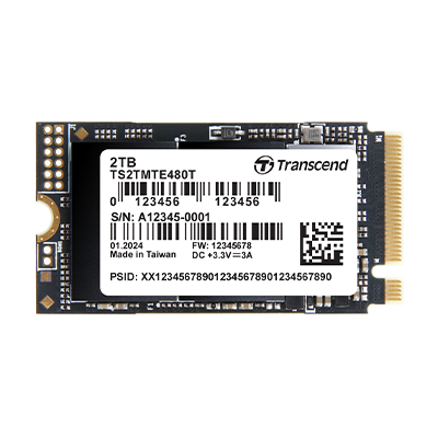 Transcend/创见 PCIe M.2 SSDs MTE480T & MTE480T-I