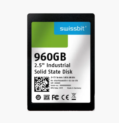 Swissbit  工业2.5寸SATA固态硬盘XX-60 / X-66 / X-600